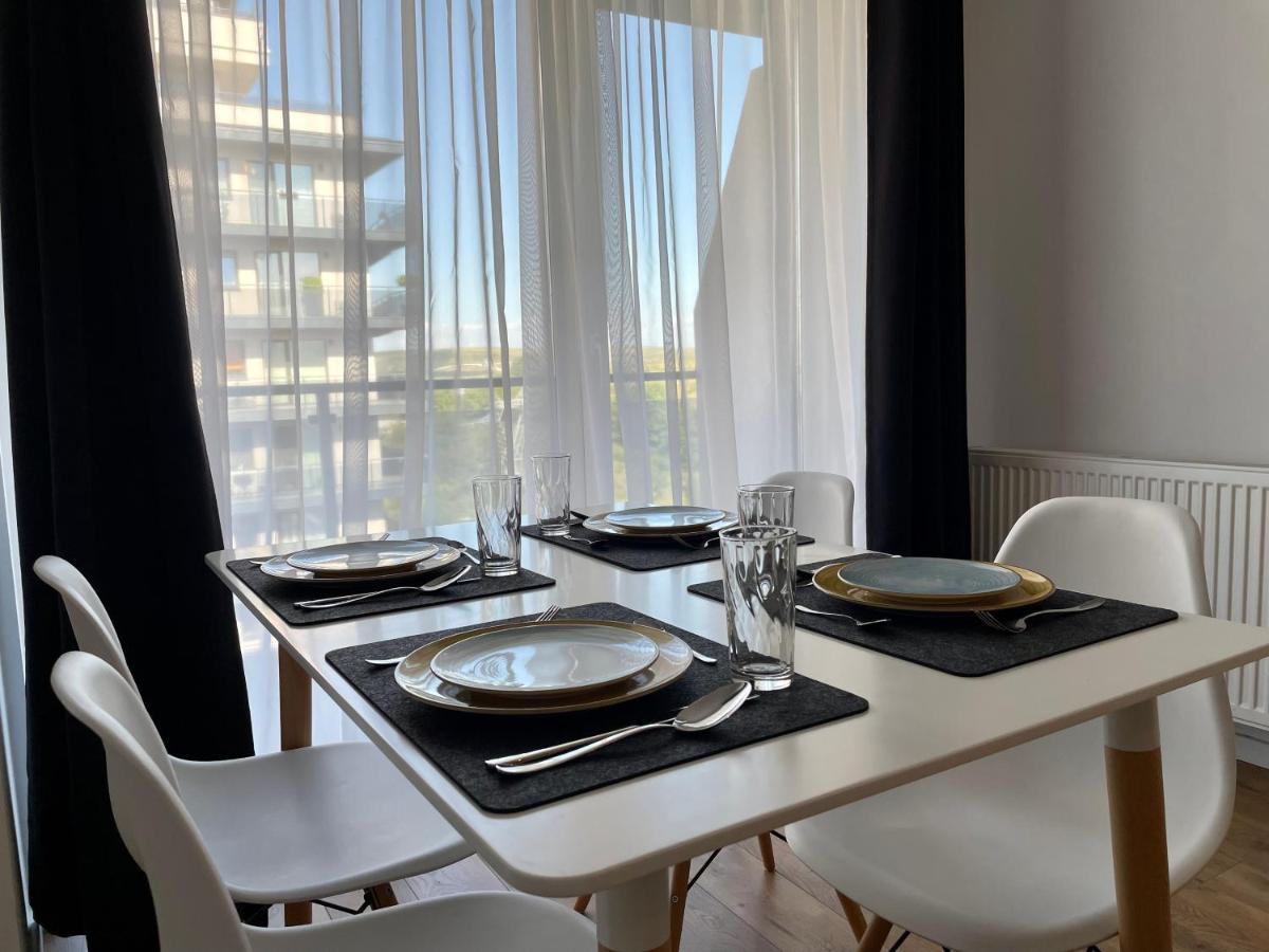 Grand Park White Iulius Mall Apartment คลูจ-นาโปกา ภายนอก รูปภาพ